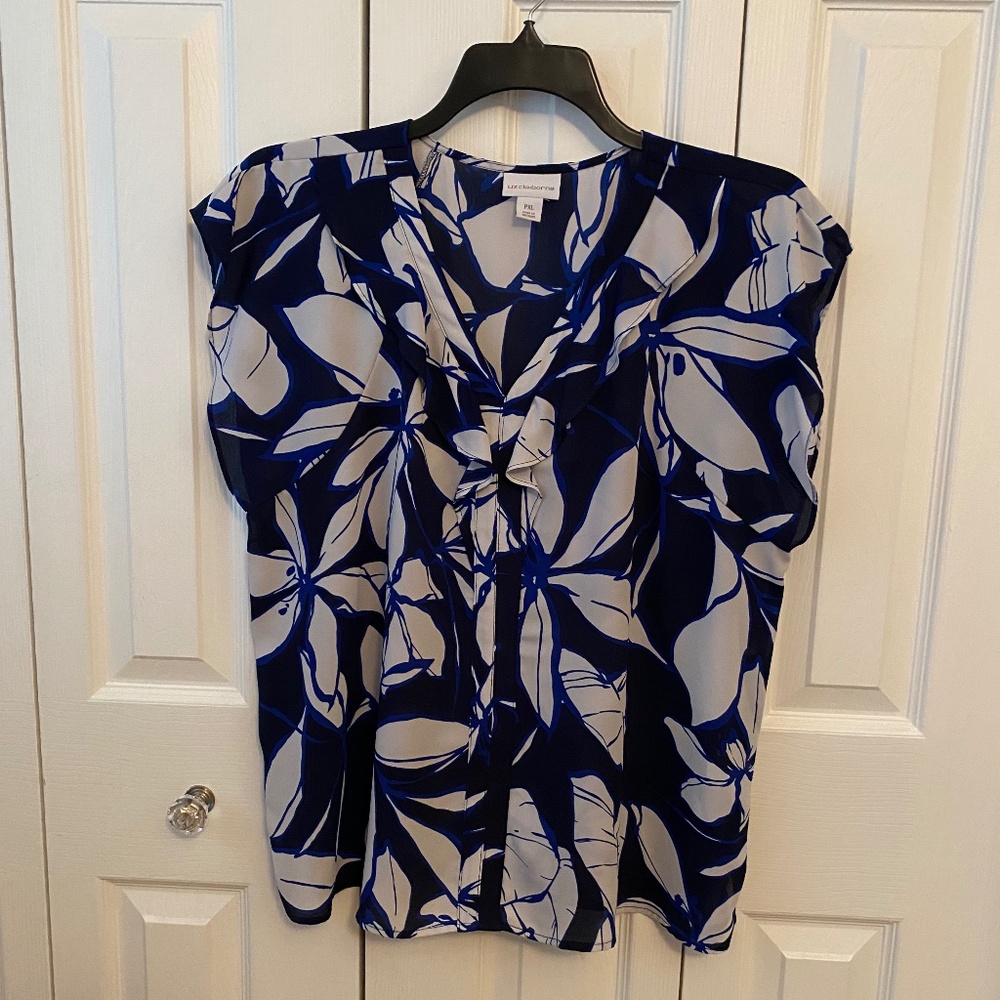 Liz Claiborne Women’s Print Blouse